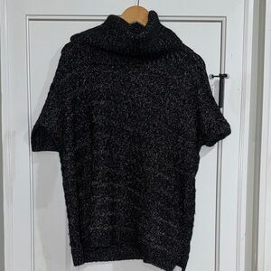 Alice + Olivia Charcoal Knit Wrap